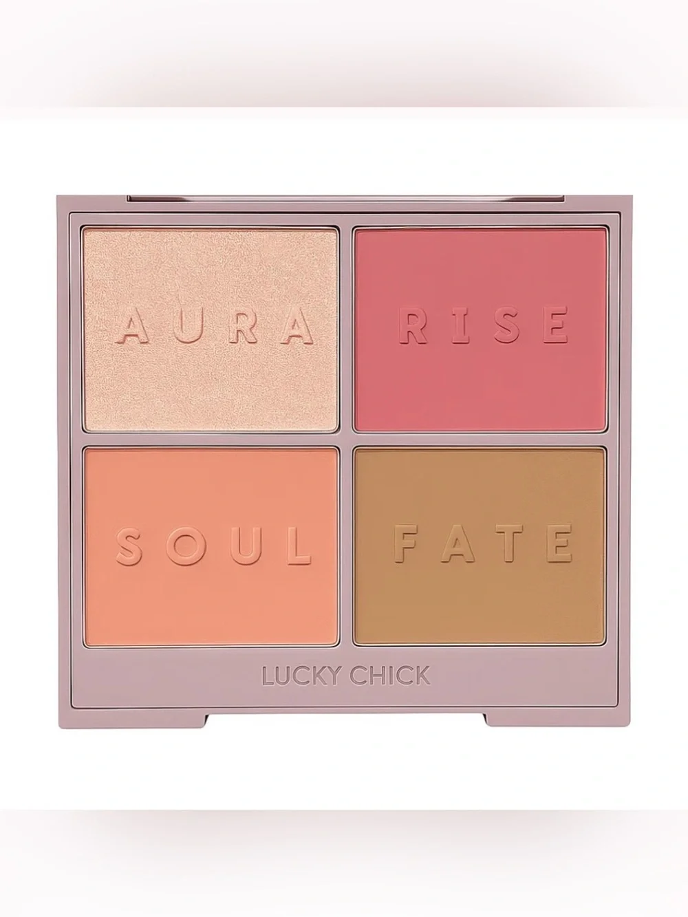 NIB Lucky Chick Face Palette — highlight blush contour bronzer